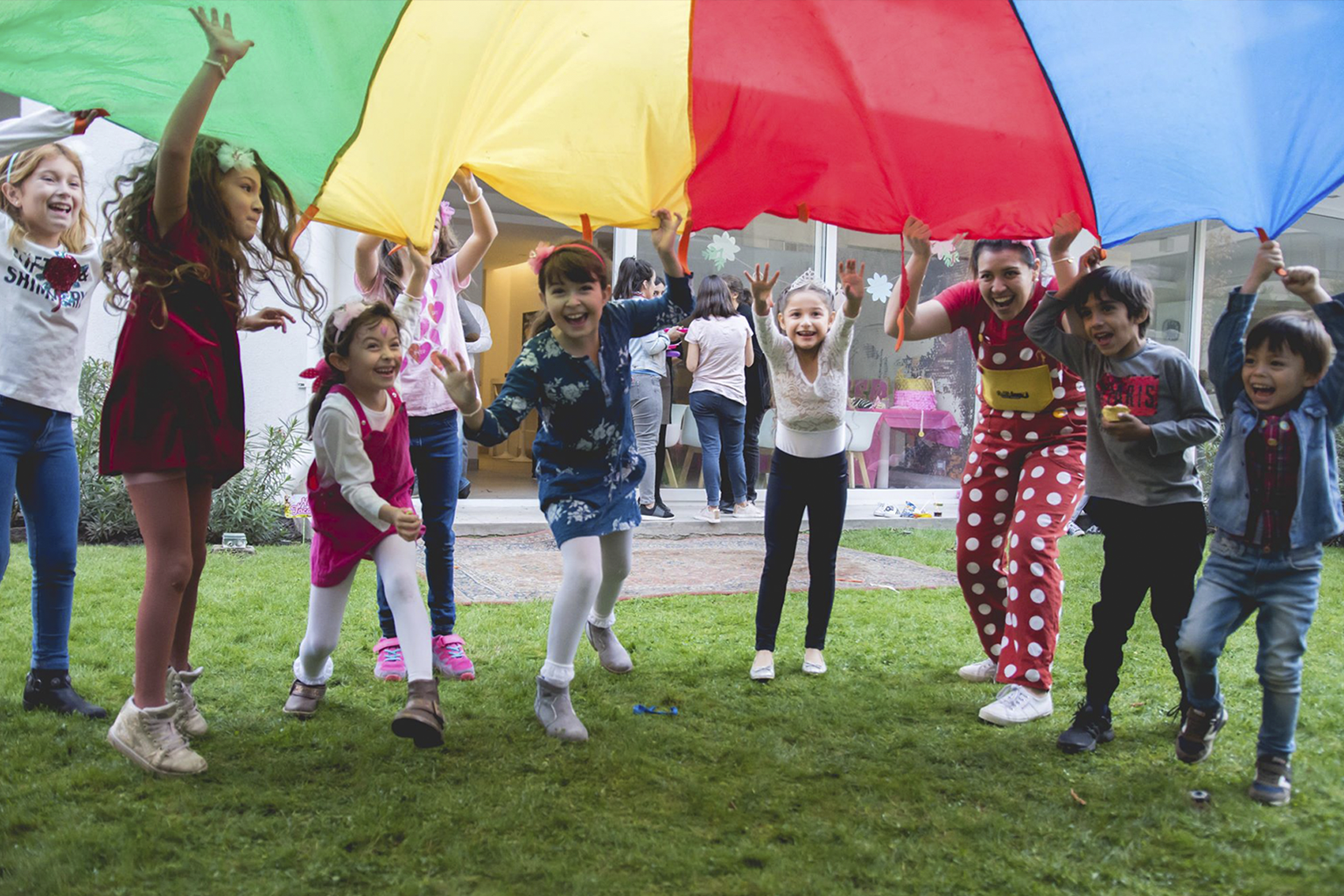 Animación de cumpleaños infantiles en Santiago - Saltimbanqui Eventos