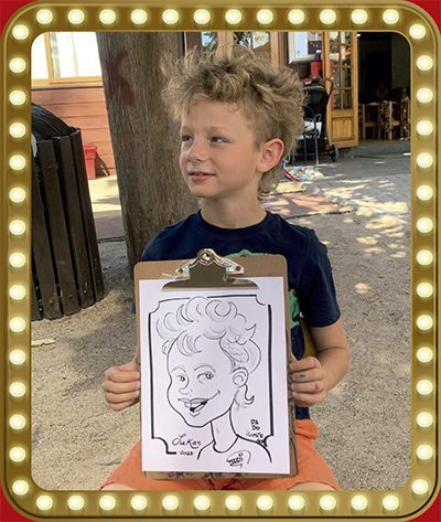 Caricaturista infantil para cumpleaños en Santiago