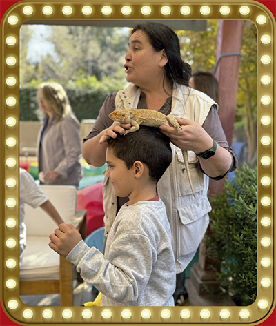 Show de animales exóticos para eventos infantiles en Santiago