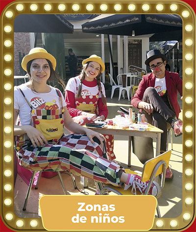 Zona de niños y actividades infantiles para empresas