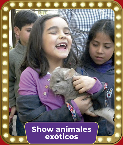 Show de animales exóticos